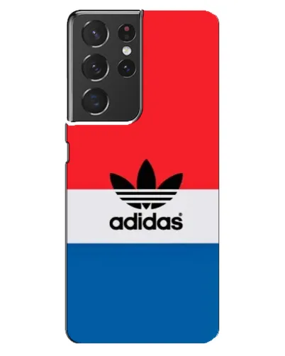 Чехол для Samsung Galaxy S21 ultra с картинкой «Ретро блоки Adidas»