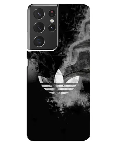 Чехол для Samsung Galaxy S21 ultra с картинкой «Абстрактный дым Adidas»