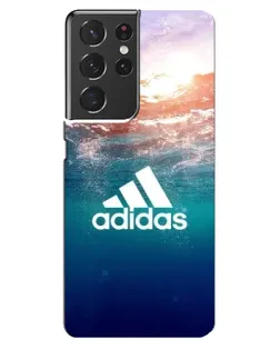 Чехол для Samsung Galaxy S21 ultra с картинкой «Океанская глубина адидас»