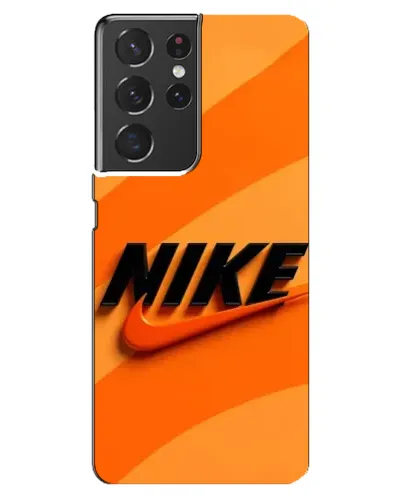 Чехол для Samsung Galaxy S21 ultra с картинкой «Оранжевый драйв Nike»