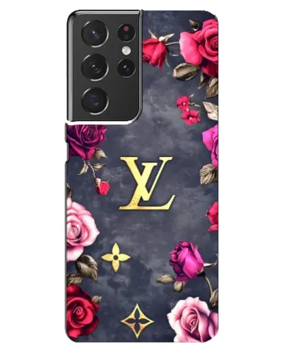 Чехол для Samsung Galaxy S21 ultra с картинкой «Цветочный Louis Vuitton» Чехол для Samsung Galaxy S21 ultra с картинкой «Цветочный Louis Vuitton»