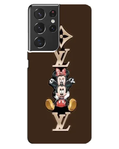 Чехол для Samsung Galaxy S21 ultra с картинкой «LV и Микки Маус» Чехол для Samsung Galaxy S21 ultra с картинкой «LV и Микки Маус»