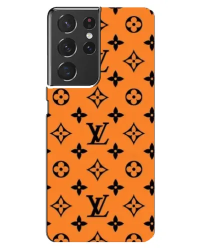 Чехол для Samsung Galaxy S21 ultra с картинкой «Оранжевый стиль LV» Чехол для Samsung Galaxy S21 ultra с картинкой «Оранжевый стиль LV»