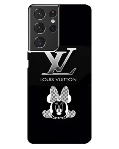 Чехол для Samsung Galaxy S21 ultra с картинкой «LV и Минни Маус» Чехол для Samsung Galaxy S21 ultra с картинкой «LV и Минни Маус»