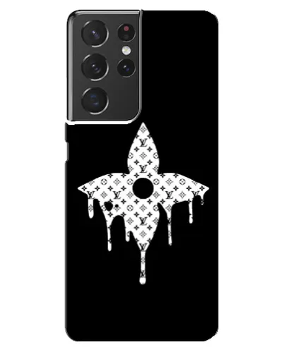 Чехол для Samsung Galaxy S21 ultra с картинкой «Цветочная монограмма» Чехол для Samsung Galaxy S21 ultra с картинкой «Цветочная монограмма»