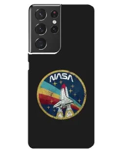 Чехол для Samsung Galaxy S21 ultra с картинкой «NASA — эмблема миссии» Чехол для Samsung Galaxy S21 ultra с картинкой «NASA — эмблема миссии»