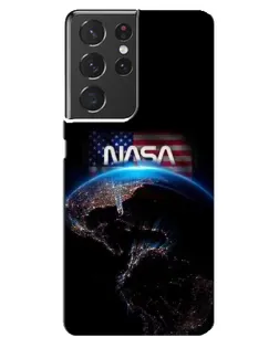 Чехол для Samsung Galaxy S21 ultra с картинкой «Земля из космоса NASA» Чехол для Samsung Galaxy S21 ultra с картинкой «Земля из космоса NASA»