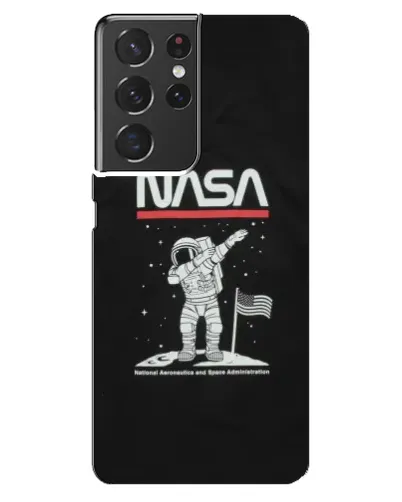 Чехол для Samsung Galaxy S21 ultra с картинкой «NASA — шагаем по Луне» Чехол для Samsung Galaxy S21 ultra с картинкой «NASA — шагаем по Луне»