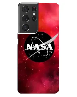 Чехол для Samsung Galaxy S21 ultra с картинкой «NASA — красная туманность»