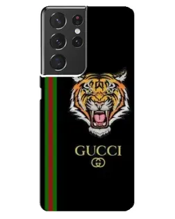 Чехол для Samsung Galaxy S21 ultra с картинкой «Тигр Gucci»