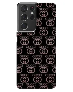Чехол для Samsung Galaxy S21 ultra с картинкой «Классическая монограмма Gucci»