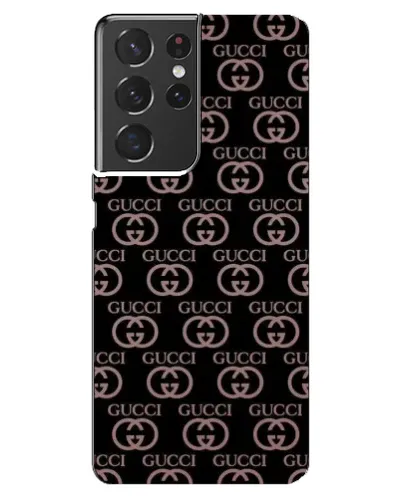 Чехол для Samsung Galaxy S21 ultra с картинкой «Классическая монограмма Gucci» Чехол для Samsung Galaxy S21 ultra с картинкой «Классическая монограмма Gucci»