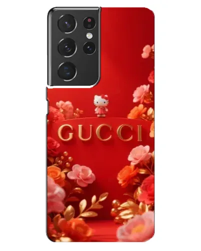 Чехол для Samsung Galaxy S21 ultra с картинкой «Gucci — золотой сад» Чехол для Samsung Galaxy S21 ultra с картинкой «Gucci — золотой сад»