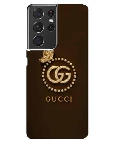 Чехол для Samsung Galaxy S21 ultra с картинкой «Gucci — золотая бабочка» Чехол для Samsung Galaxy S21 ultra с картинкой «Gucci — золотая бабочка»