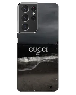 Чехол для Samsung Galaxy S21 ultra с картинкой «Gucci — морской прибой»
