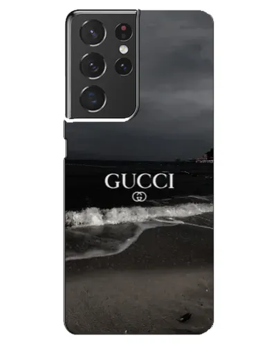 Чехол для Samsung Galaxy S21 ultra с картинкой «Gucci — морской прибой» Чехол для Samsung Galaxy S21 ultra с картинкой «Gucci — морской прибой»
