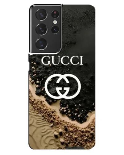 Чехол для Samsung Galaxy S21 ultra с картинкой «Gucci — песчаные дюны» Чехол для Samsung Galaxy S21 ultra с картинкой «Gucci — песчаные дюны»