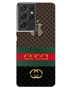 Чехол для Samsung Galaxy S21 ultra с картинкой «Gucci — брендированный десерт»