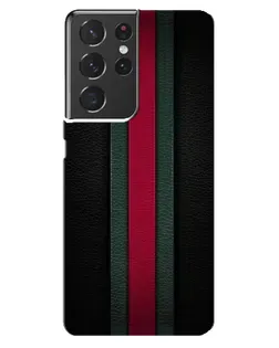 Чехол для Samsung Galaxy S21 ultra с картинкой «Gucci — неоновая линия»