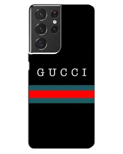 Чехол для Samsung Galaxy S21 ultra с картинкой «Gucci — красный пояс» Чехол для Samsung Galaxy S21 ultra с картинкой «Gucci — красный пояс»