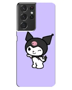 Чехол для Samsung Galaxy S21 ultra с картинкой «Классическая Kuromi»