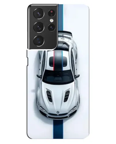 Чехол для Samsung Galaxy S21 ultra с картинкой «Вид сверху — BMW M»