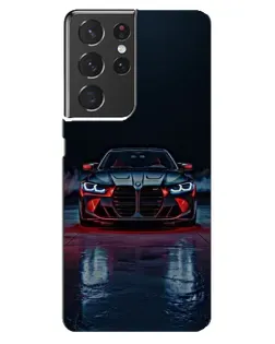 Чохол для Samsung Galaxy S21 ultra з картинкою «BMW на мокрій дорозі» Чохол для Samsung Galaxy S21 ultra з картинкою «BMW на мокрій дорозі»