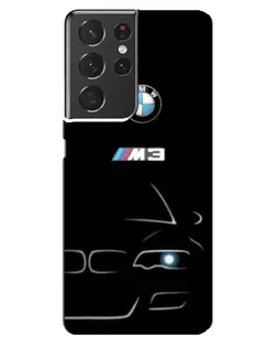 Чохол для Samsung Galaxy S21 ultra з картинкою «Мінімалістичний принт BMW M3» Чохол для Samsung Galaxy S21 ultra з картинкою «Мінімалістичний принт BMW M3»