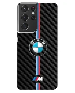 Чохол для Samsung Galaxy S21 ultra з картинкою «Емблема BMW та карбон» Чохол для Samsung Galaxy S21 ultra з картинкою «Емблема BMW та карбон»