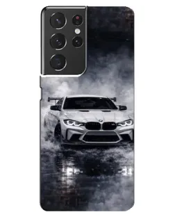 Чохол для Samsung Galaxy S21 ultra з картинкою «BMW крізь туман» Чохол для Samsung Galaxy S21 ultra з картинкою «BMW крізь туман»