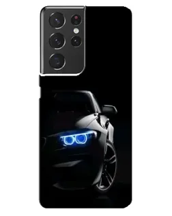 Чохол для Samsung Galaxy S21 ultra з картинкою «BMW — нічний погляд» Чохол для Samsung Galaxy S21 ultra з картинкою «BMW — нічний погляд»