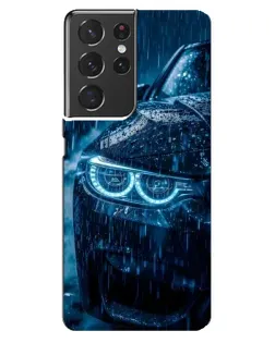 Чохол для Samsung Galaxy S21 ultra з картинкою «BMW під дощем» Чохол для Samsung Galaxy S21 ultra з картинкою «BMW під дощем»