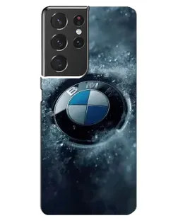 Чохол для Samsung Galaxy S21 ultra з картинкою «Логотип BMW — лід» Чохол для Samsung Galaxy S21 ultra з картинкою «Логотип BMW — лід»