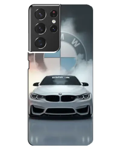 Чехол для Samsung Galaxy S21 ultra с картинкой «BMW в белом дыму» Чехол для Samsung Galaxy S21 ultra с картинкой «BMW в белом дыму»