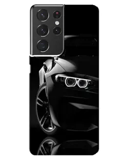 Чохол для Samsung Galaxy S21 ultra з картинкою «Чорна BMW — профіль» Чохол для Samsung Galaxy S21 ultra з картинкою «Чорна BMW — профіль»