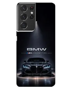 Чохол для Samsung Galaxy S21 ultra з картинкою «BMW крізь нічне місто» Чохол для Samsung Galaxy S21 ultra з картинкою «BMW крізь нічне місто»