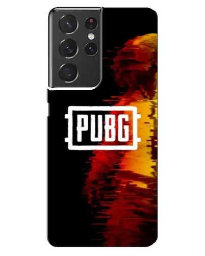 Чехол для Samsung Galaxy S21 ultra с картинкой «Яркий логотип PUBG» Чехол для Samsung Galaxy S21 ultra с картинкой «Яркий логотип PUBG»
