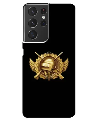 Чехол для Samsung Galaxy S21 ultra с картинкой «PUBG — оранжевый градиент» Чехол для Samsung Galaxy S21 ultra с картинкой «PUBG — оранжевый градиент»