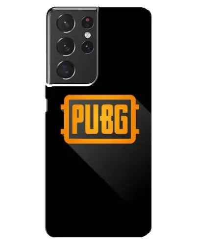 Чехол для Samsung Galaxy S21 ultra с картинкой «PUBG — рамка лого» Чехол для Samsung Galaxy S21 ultra с картинкой «PUBG — рамка лого»