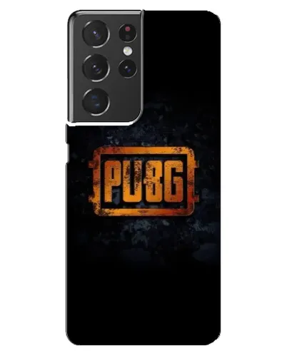 Чехол для Samsung Galaxy S21 ultra с картинкой «PUBG — золотой логотип» Чехол для Samsung Galaxy S21 ultra с картинкой «PUBG — золотой логотип»