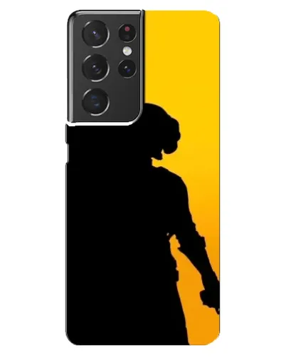 Чехол для Samsung Galaxy S21 ultra с картинкой «Тень воина PUBG» Чехол для Samsung Galaxy S21 ultra с картинкой «Тень воина PUBG»