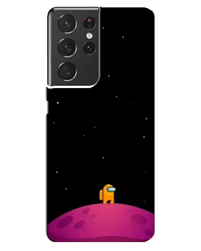 Чехол для Samsung Galaxy S21 ultra с картинкой «Одинокий герой на планете»