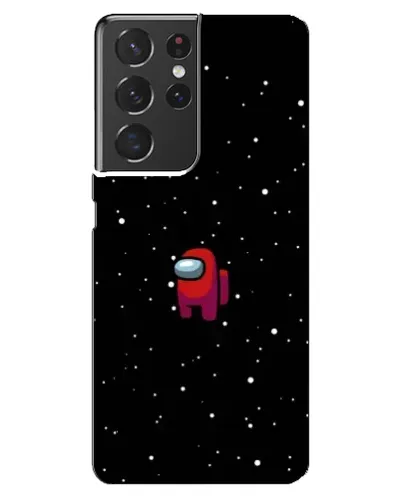 Чехол для Samsung Galaxy S21 ultra с картинкой «Красный Among Us»