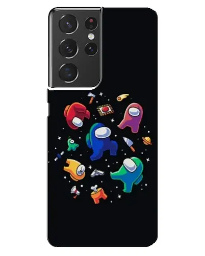 Чехол для Samsung Galaxy S21 ultra с картинкой «Among Us космос»
