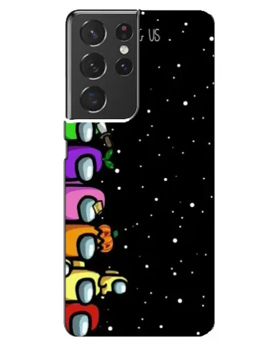 Чехол для Samsung Galaxy S21 ultra с картинкой «Команда Among Us»