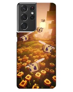 Чехол для Samsung Galaxy S21 ultra с картинкой «Поле подсолнухов» Чехол для Samsung Galaxy S21 ultra с картинкой «Поле подсолнухов»