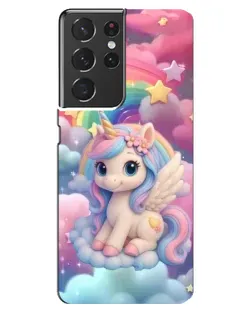 Чехол для Samsung Galaxy S21 ultra с картинкой «Маленький единорог»