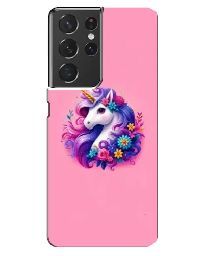 Чехол для Samsung Galaxy S21 ultra с картинкой «Сказочный единорог»
