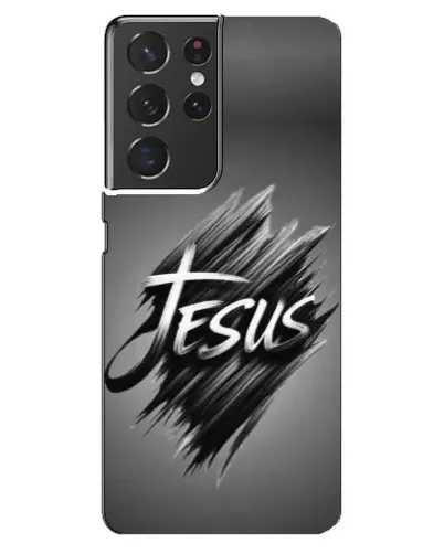 Чехол для Samsung Galaxy S21 ultra с картинкой «Надпись Jesus Graffiti» Чехол для Samsung Galaxy S21 ultra с картинкой «Надпись Jesus Graffiti»