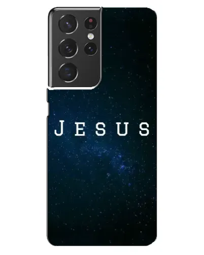Чехол для Samsung Galaxy S21 ultra с картинкой «Звездное небо Jesus» Чехол для Samsung Galaxy S21 ultra с картинкой «Звездное небо Jesus»
